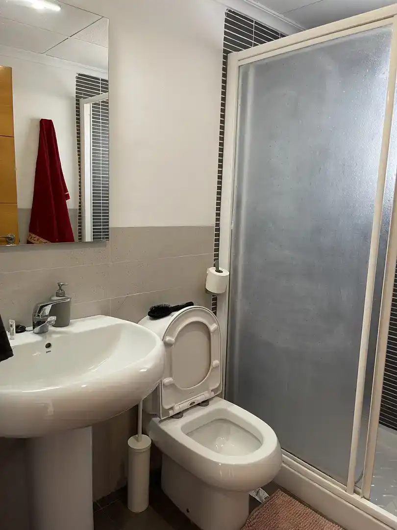 Bathroom of Flat for sale in Pilar de la Horadada  with Private garden, Swimming Pool and Furnished