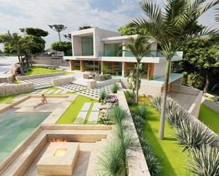 Jardí de Casa o xalet en venda en Benidorm amb Aire condicionat, Calefacció i Jardí privat