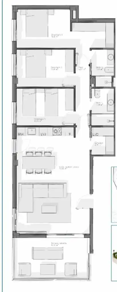 Appartement compact avec piscine à vendre à Las Salinas, imagen 9