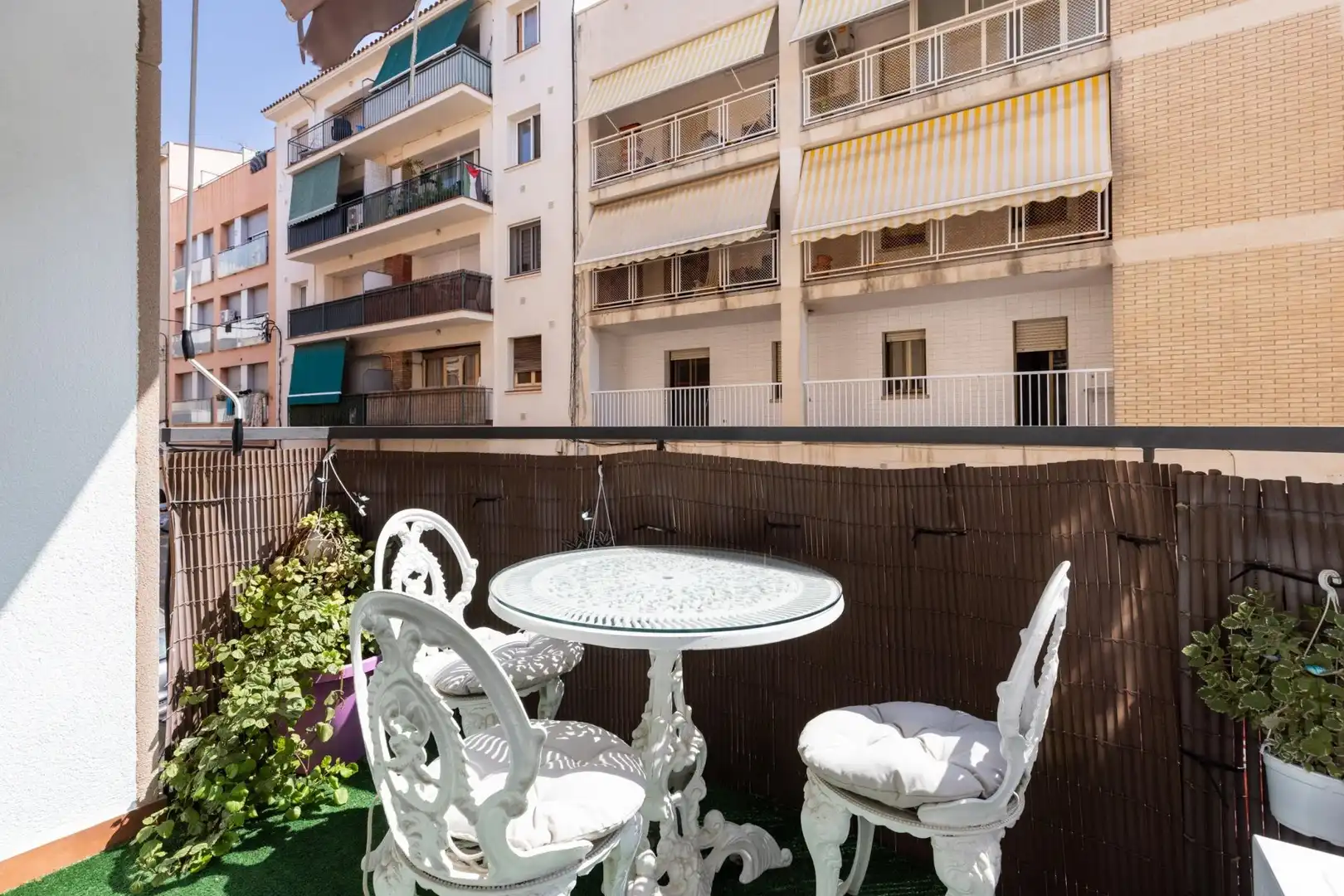 Terrasse von Maisonette zum Verkauf in Mataró mit Klimaanlage, Möbliert und Balkon