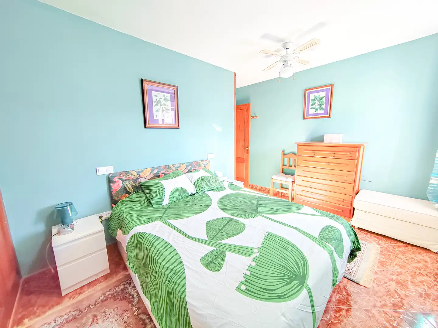 Schlafzimmer von Wohnung zum Verkauf in Garrucha mit Klimaanlage, Heizung und Ofen