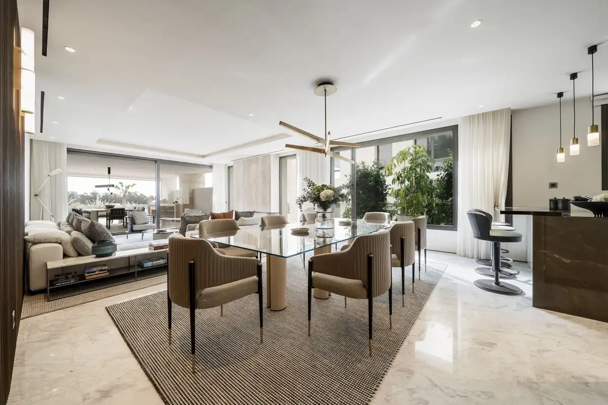 Dining room of Apartments for sale in Marbella  with Terrace and Storage room