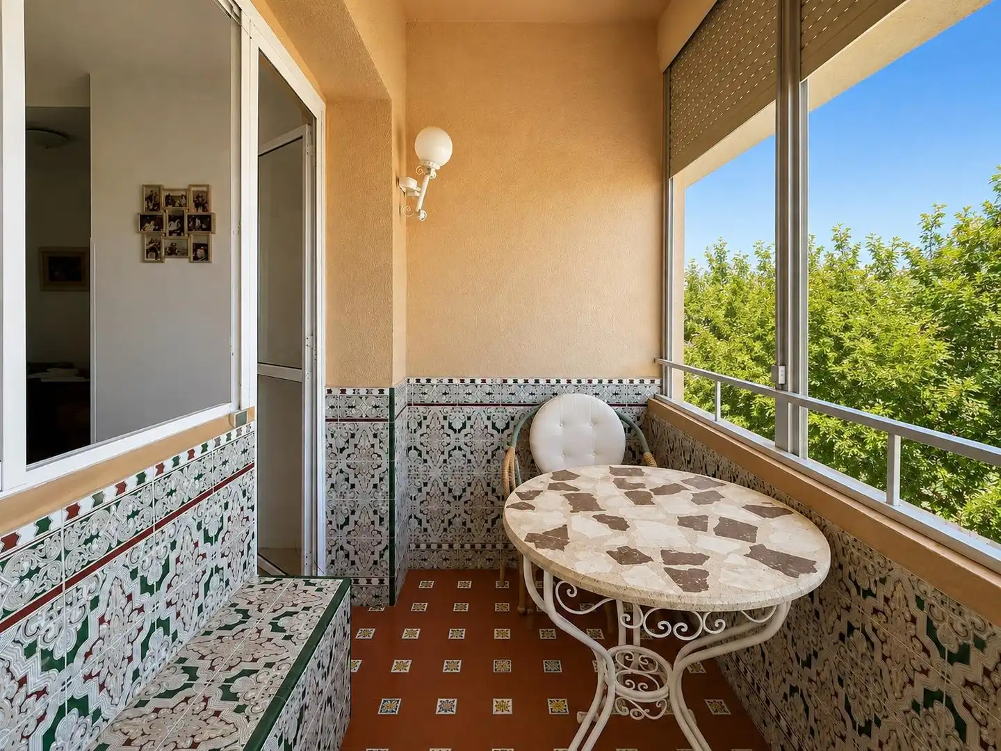 Balcony of Flat for sale in Chipiona  with Terrace and Furnished