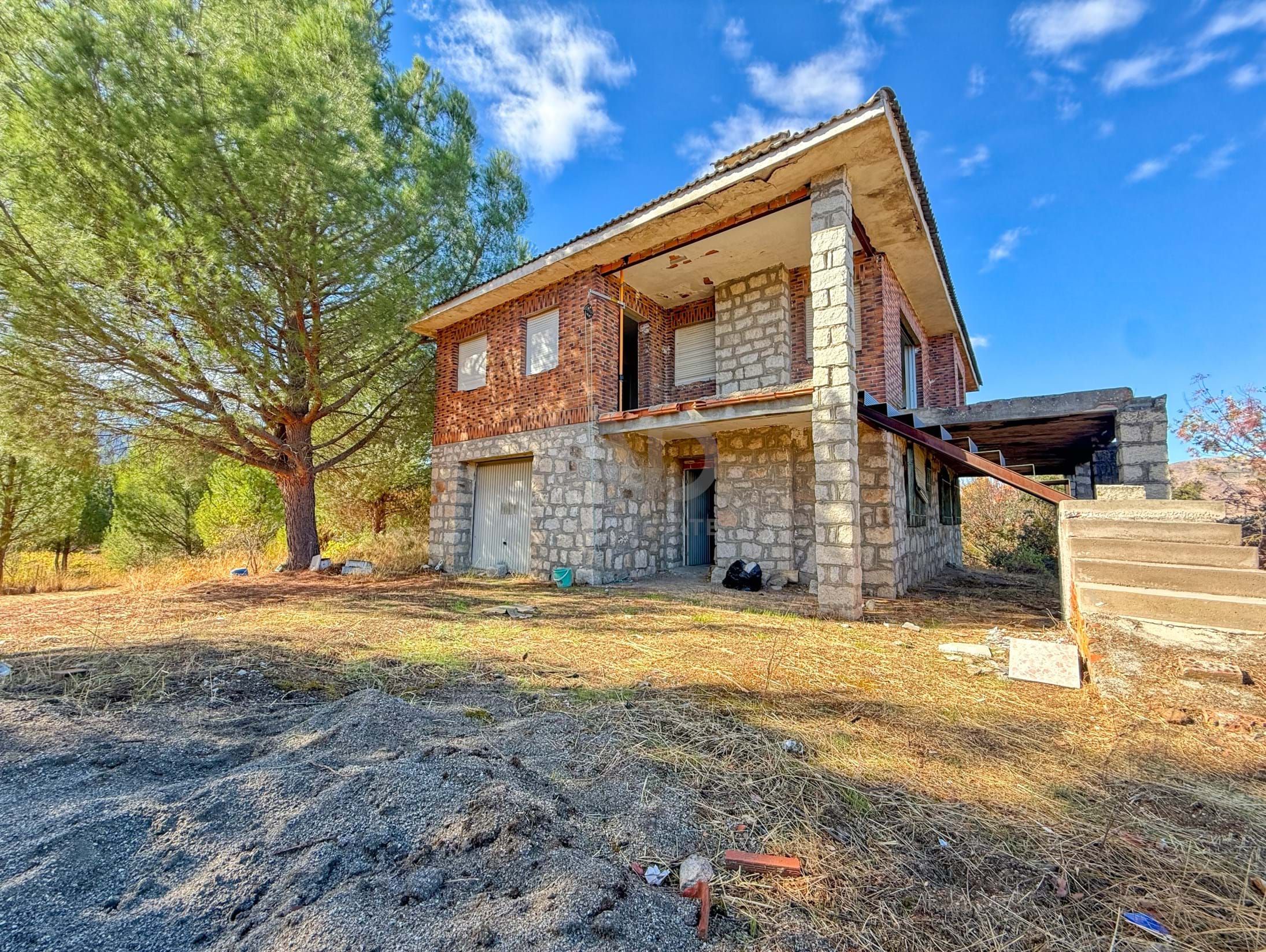 Vista exterior de Residencial en venda en El Tiemblo 