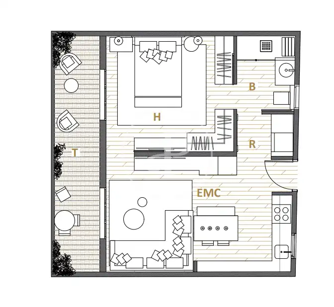 Loft en venta en Barcelona con Aire acondicionado, Calefacción y Terraza