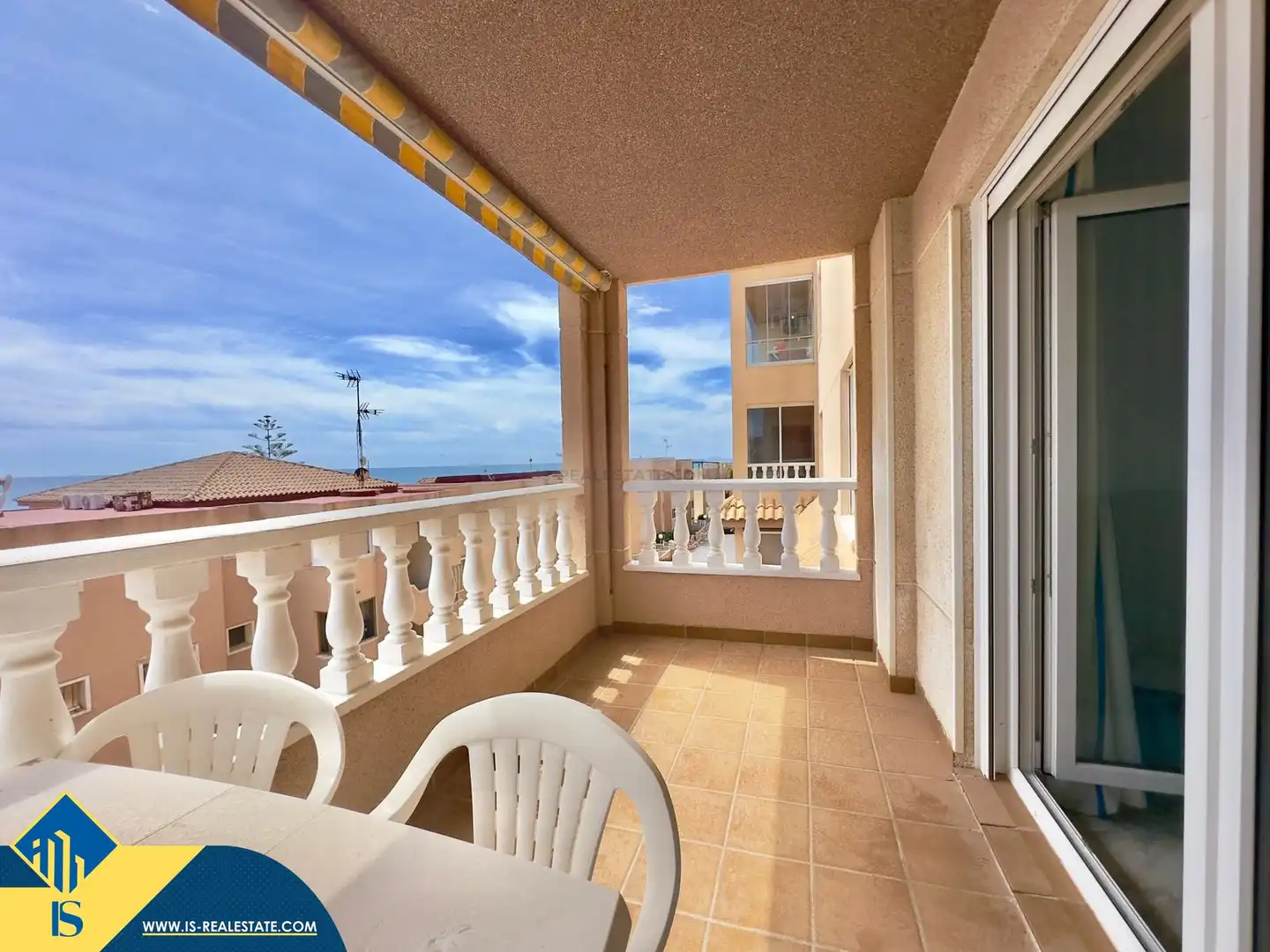 Terrace of Flat for sale in Torrevieja  with Terrace, Furnished and Community pool