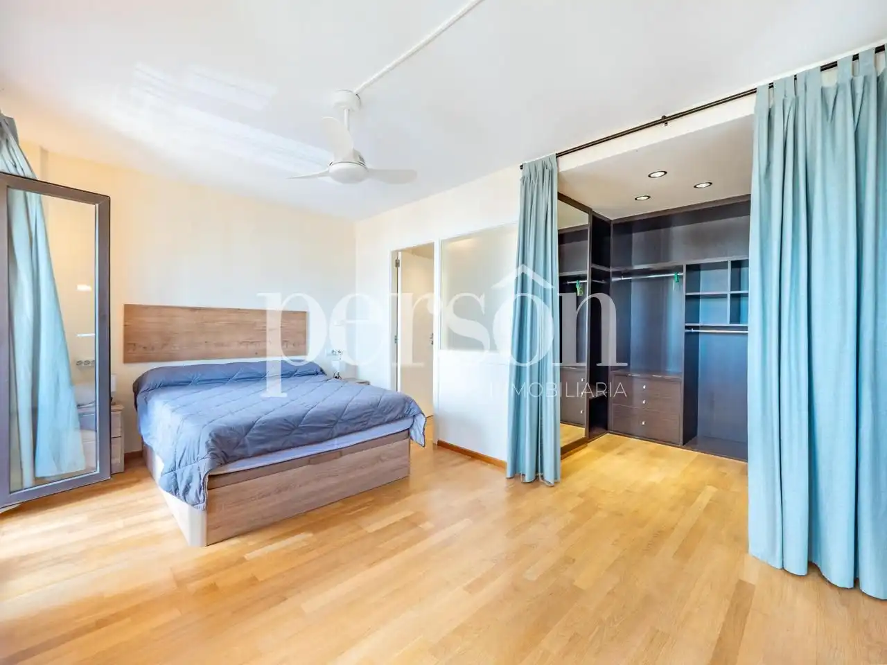 Bedroom of Flat for sale in Alboraya  with Air Conditioner, Heating and Parquet flooring