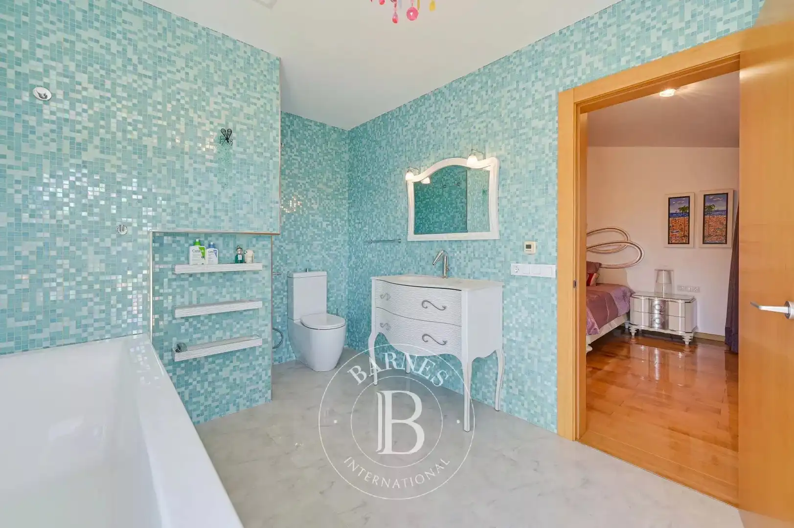 Baño de Casa o chalet en venta en Lloret de Mar con Aire acondicionado, Calefacción y Jardín privado