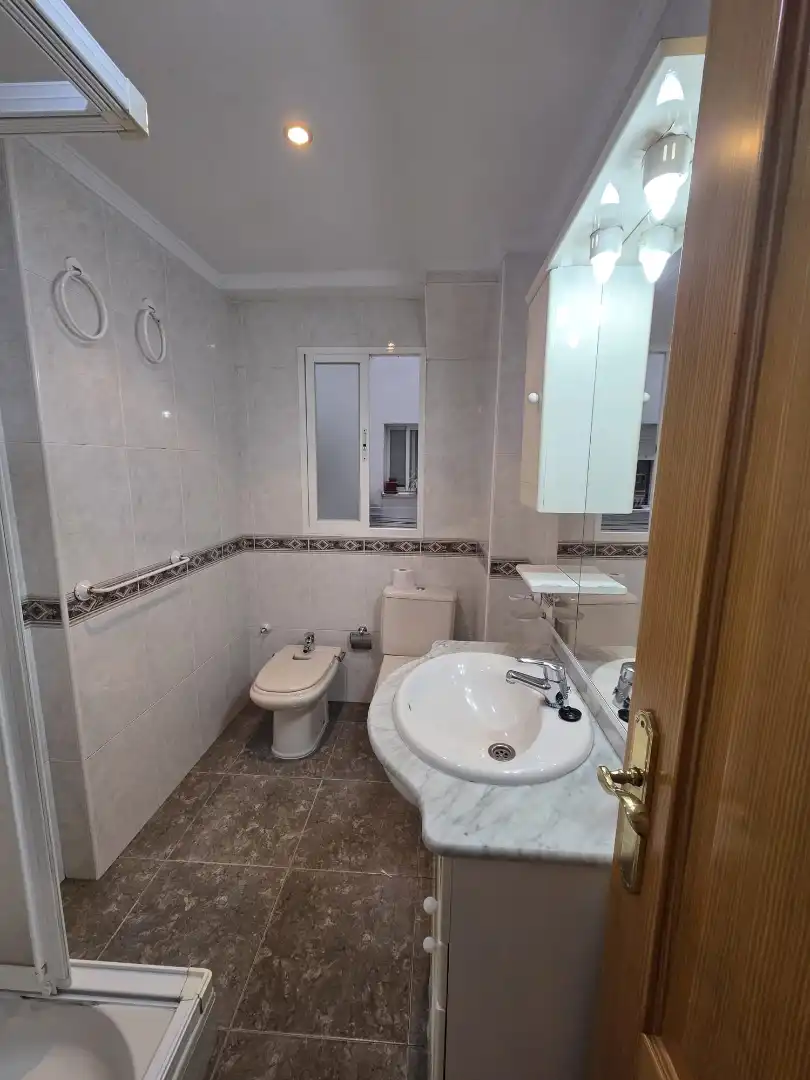 Bathroom of Flat for rent in Granada  with Furnished, Oven and Washing machine