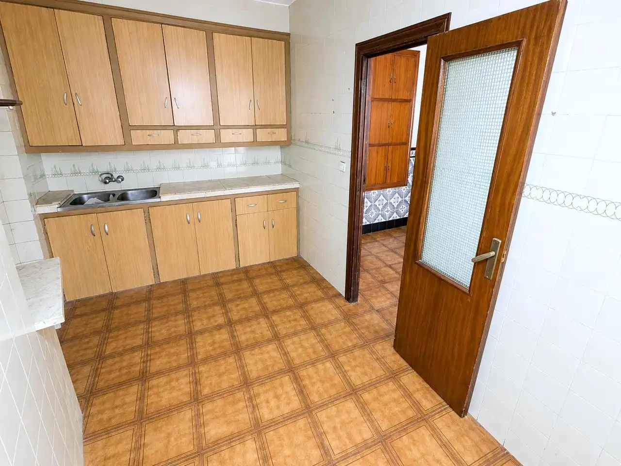Cocina de Casa o chalet en venta en La Zarza (Badajoz) con Terraza