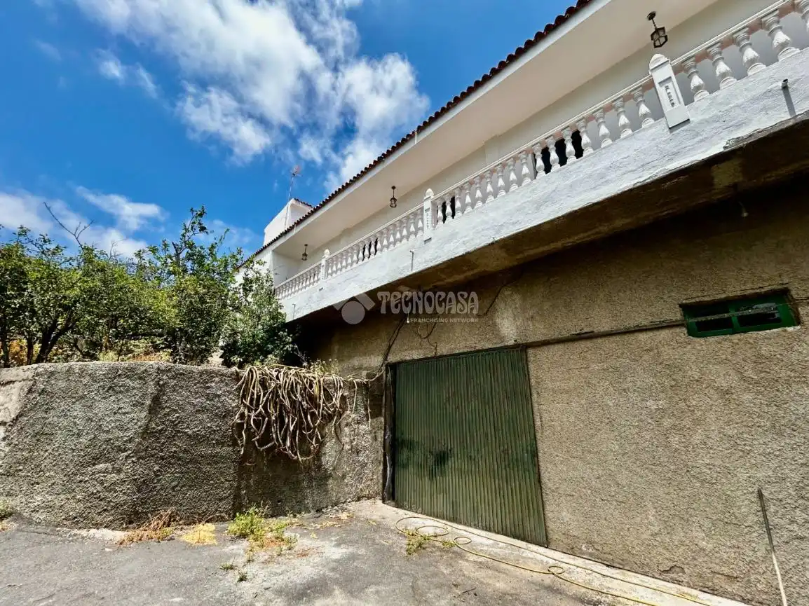 Vista exterior de Casa o chalet en venta en Güímar con Aire acondicionado, Jardín privado y Terraza