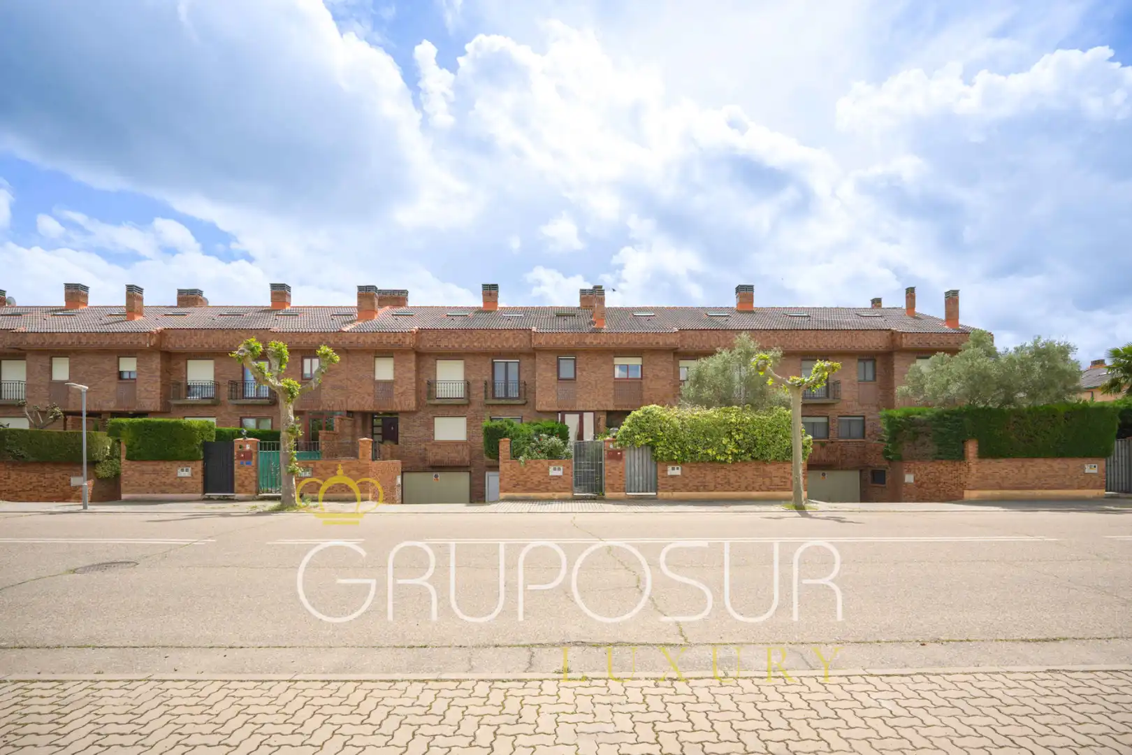 Exterior view of Detached homes for sale in Simancas  with Heating, Private garden and Parquet flooring