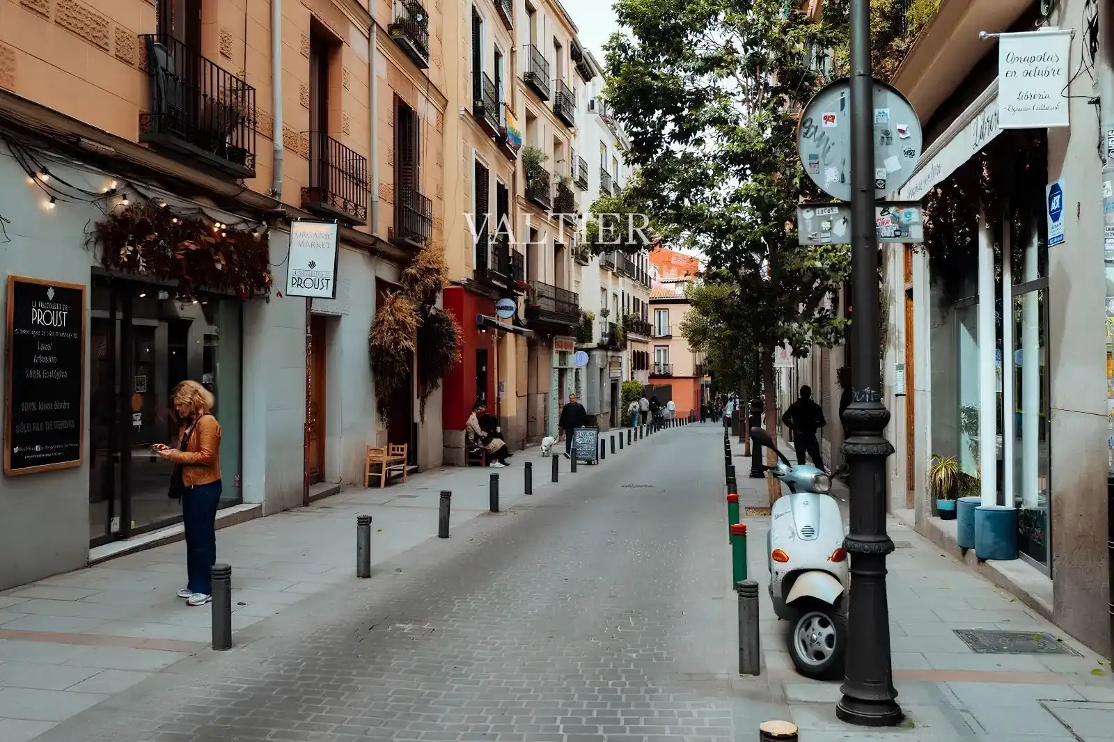Exterior view of Flat for rent in Madrid  with Air Conditioner and Furnished