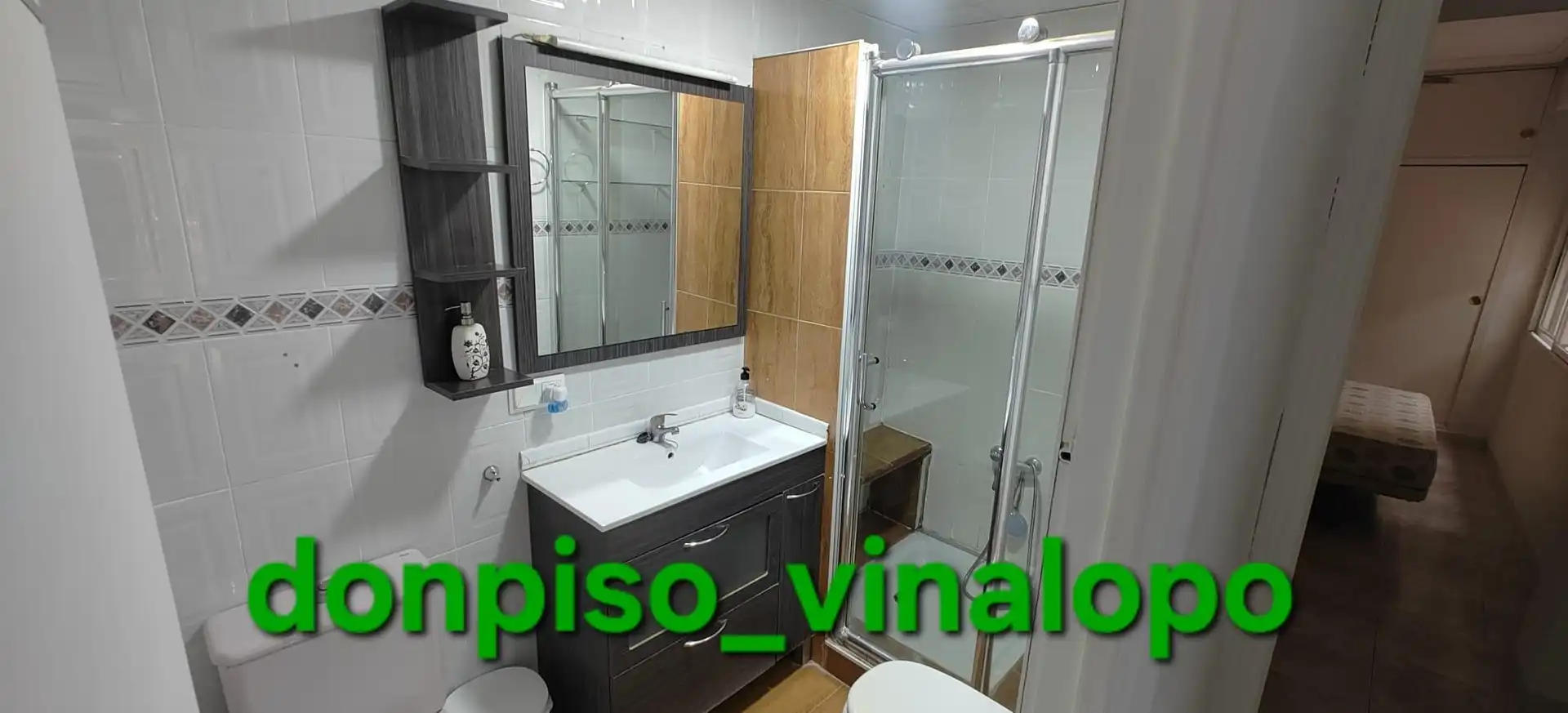 Badezimmer von Wohnungen zum Verkauf in Elda mit Klimaanlage, Abstellraum und Balkon
