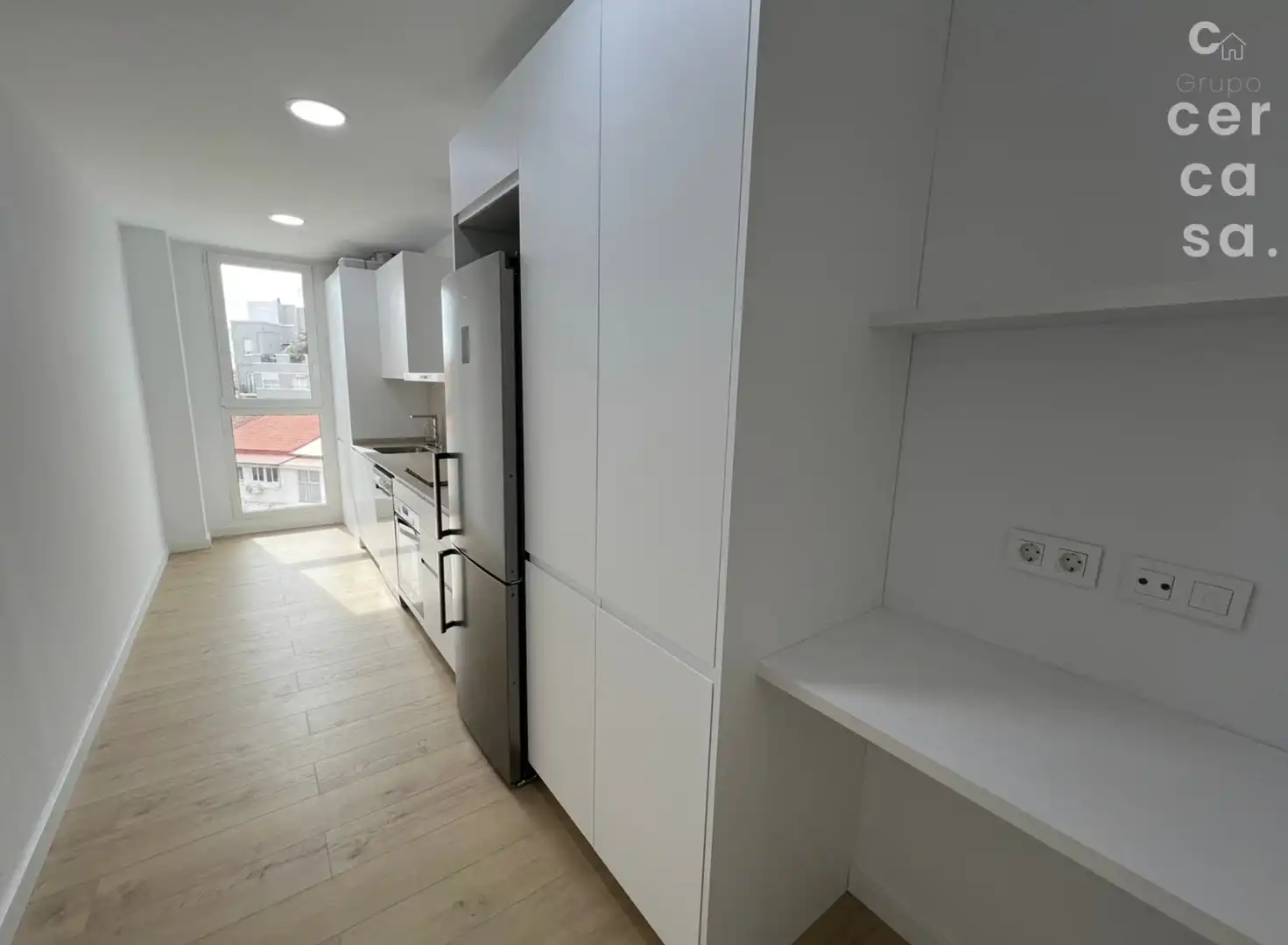 Kitchen of Flat for rent in Valencia  with Air Conditioner, Heating and Storage room
