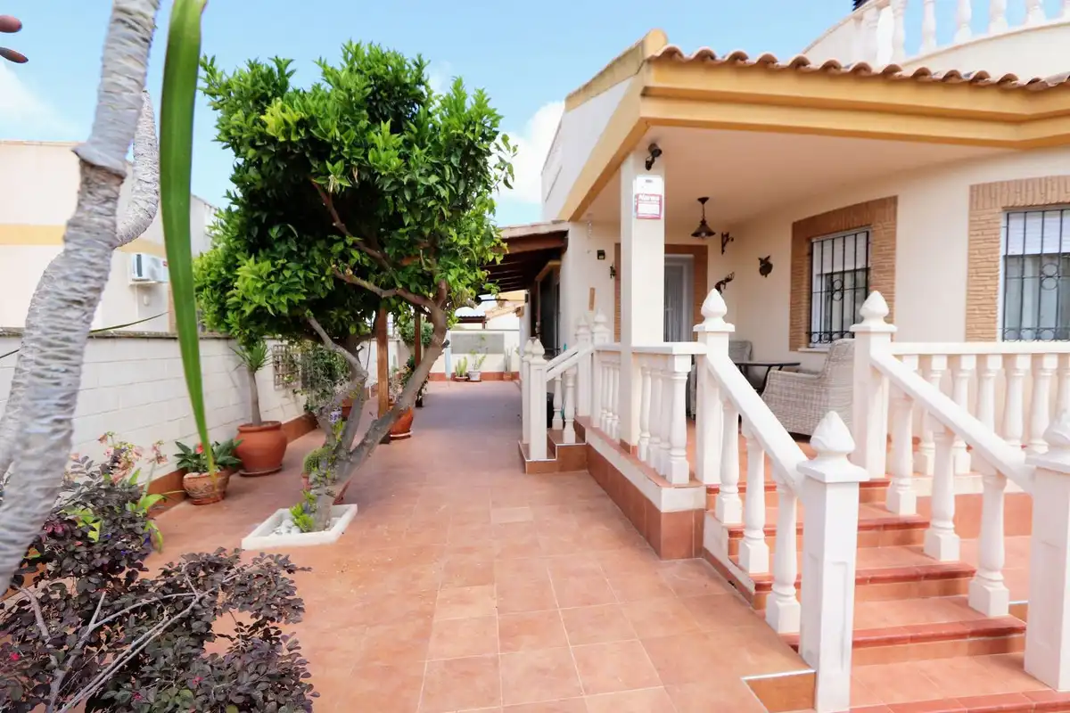 Terrassa de Casa o xalet en venda en Murcia amb Aire condicionat, Jardí privat i Terrassa