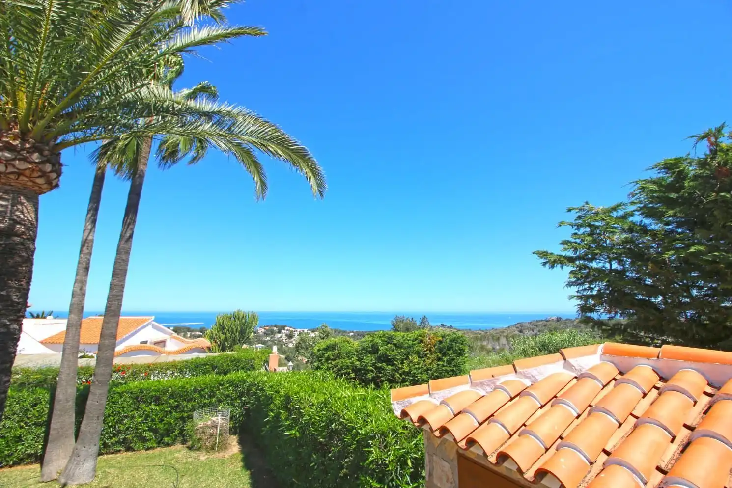Garden of Houses for sale in Dénia  with Air Conditioner, Heating and Private garden
