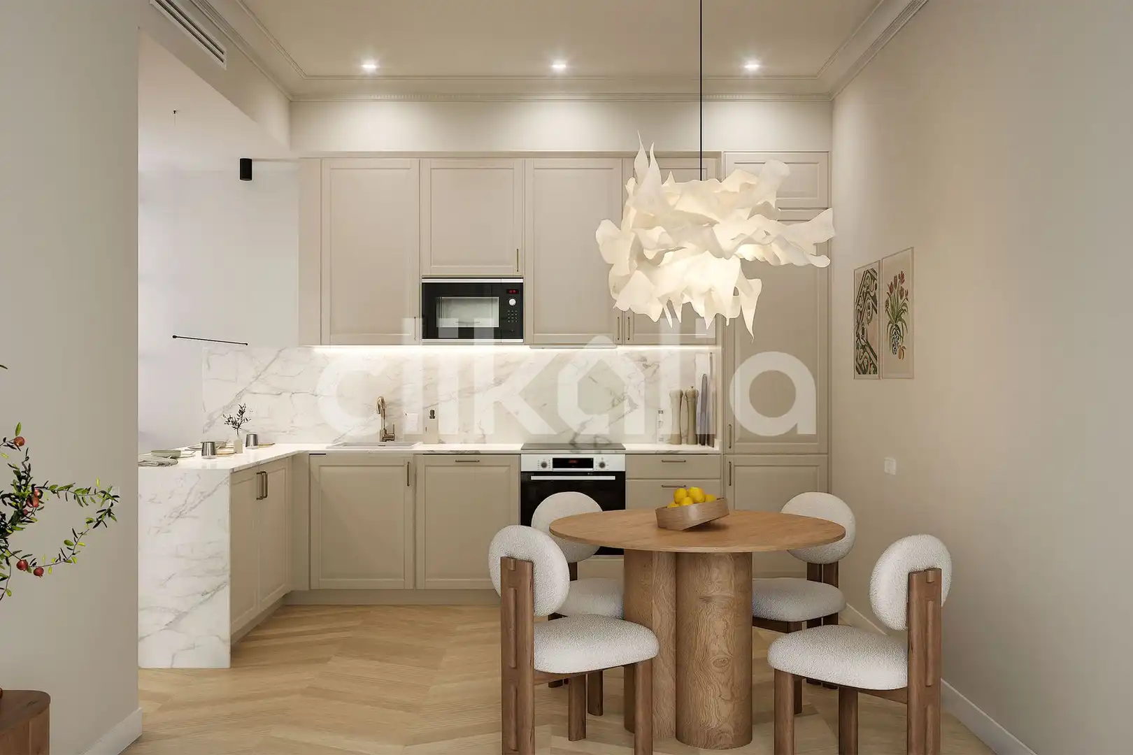 Kitchen of Flat for sale in Sevilla  with Air Conditioner and Terrace