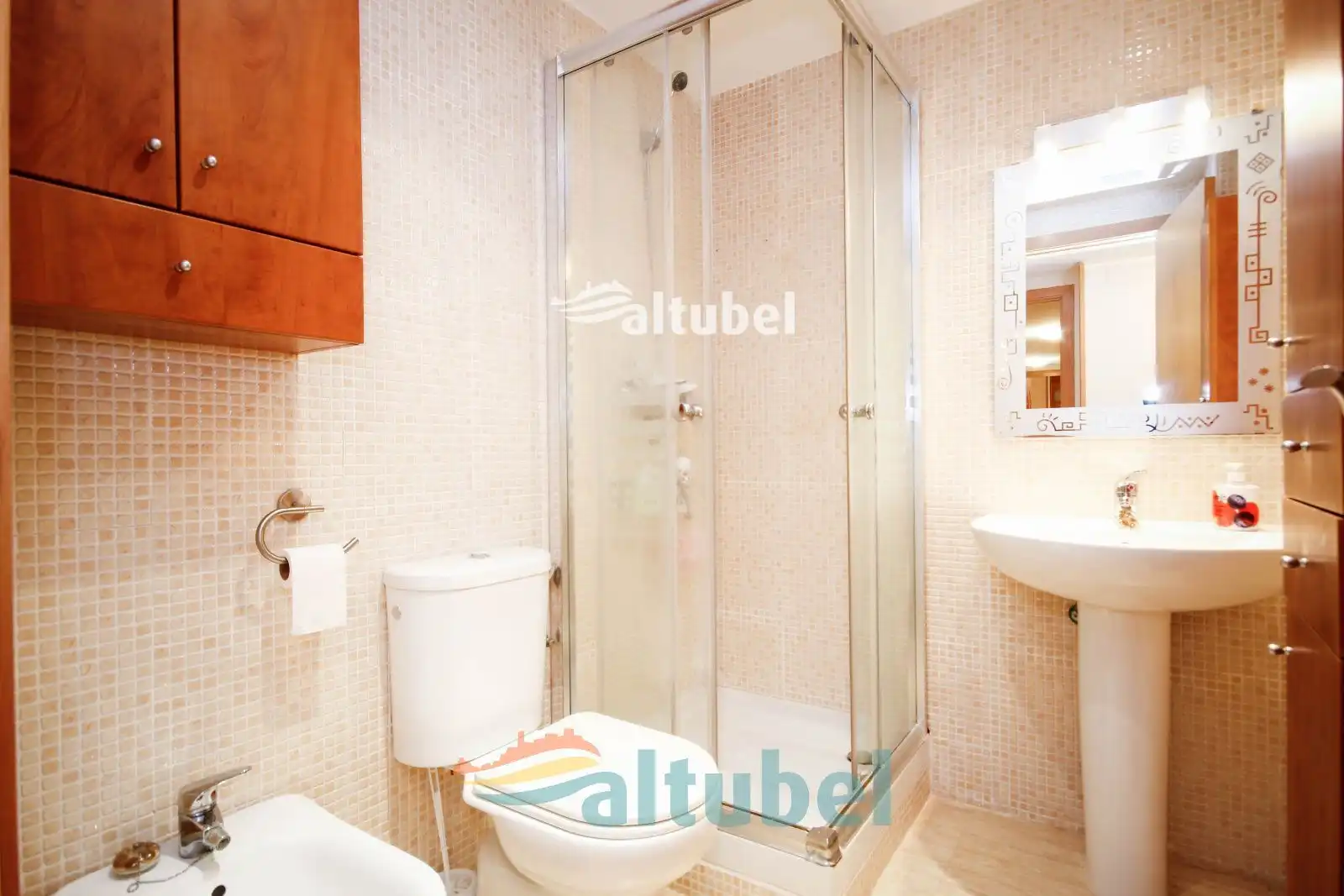 Bathroom of Apartments for sale in Peñíscola / Peníscola  with Air Conditioner, Swimming Pool and Community pool