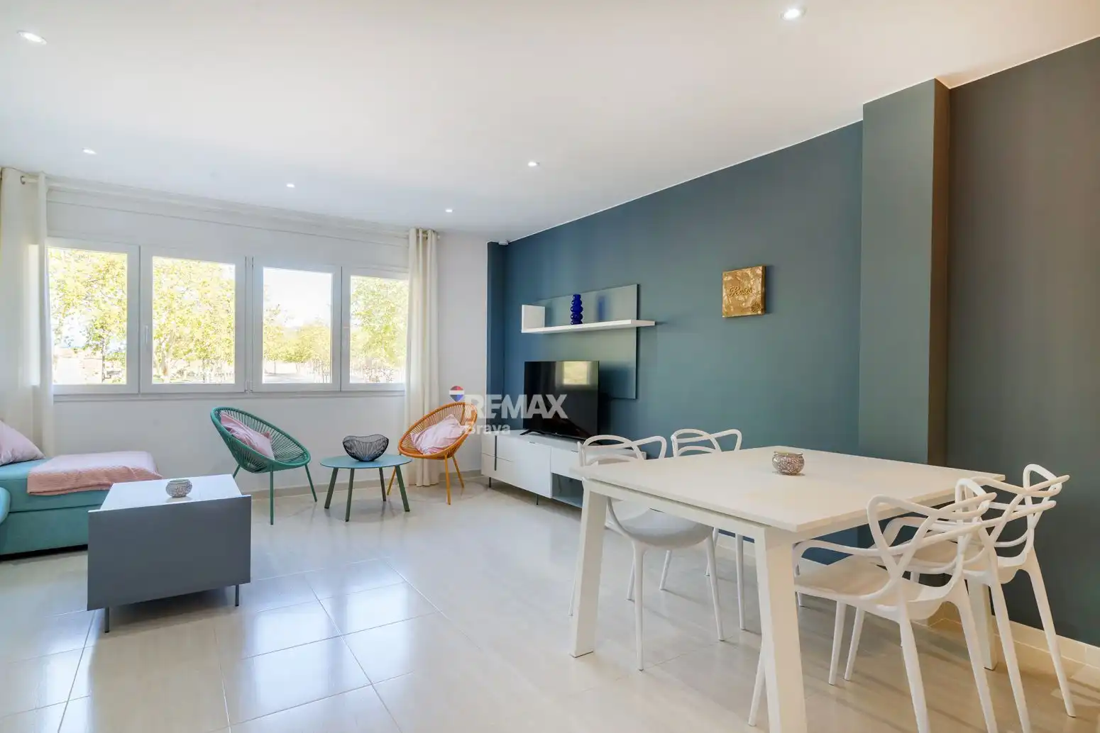 Exterior view of Flat for sale in Roses  with Air Conditioner, Heating and Terrace