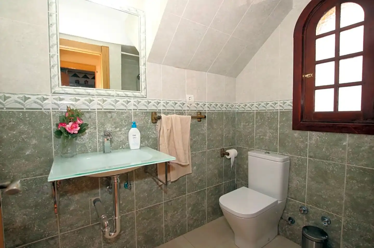 Baño de Casa o chalet en venta en Benalmádena con Aire acondicionado, Jardín privado y Terraza