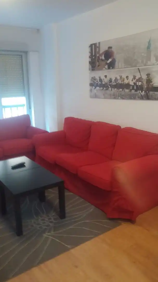 Sala de estar de Apartamento de alquiler en Salamanca con Calefacción, Parquet y Amueblado