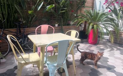 Terrace of Flat to rent in  Barcelona Capital  with Air Conditioner, Terrace and Furnished