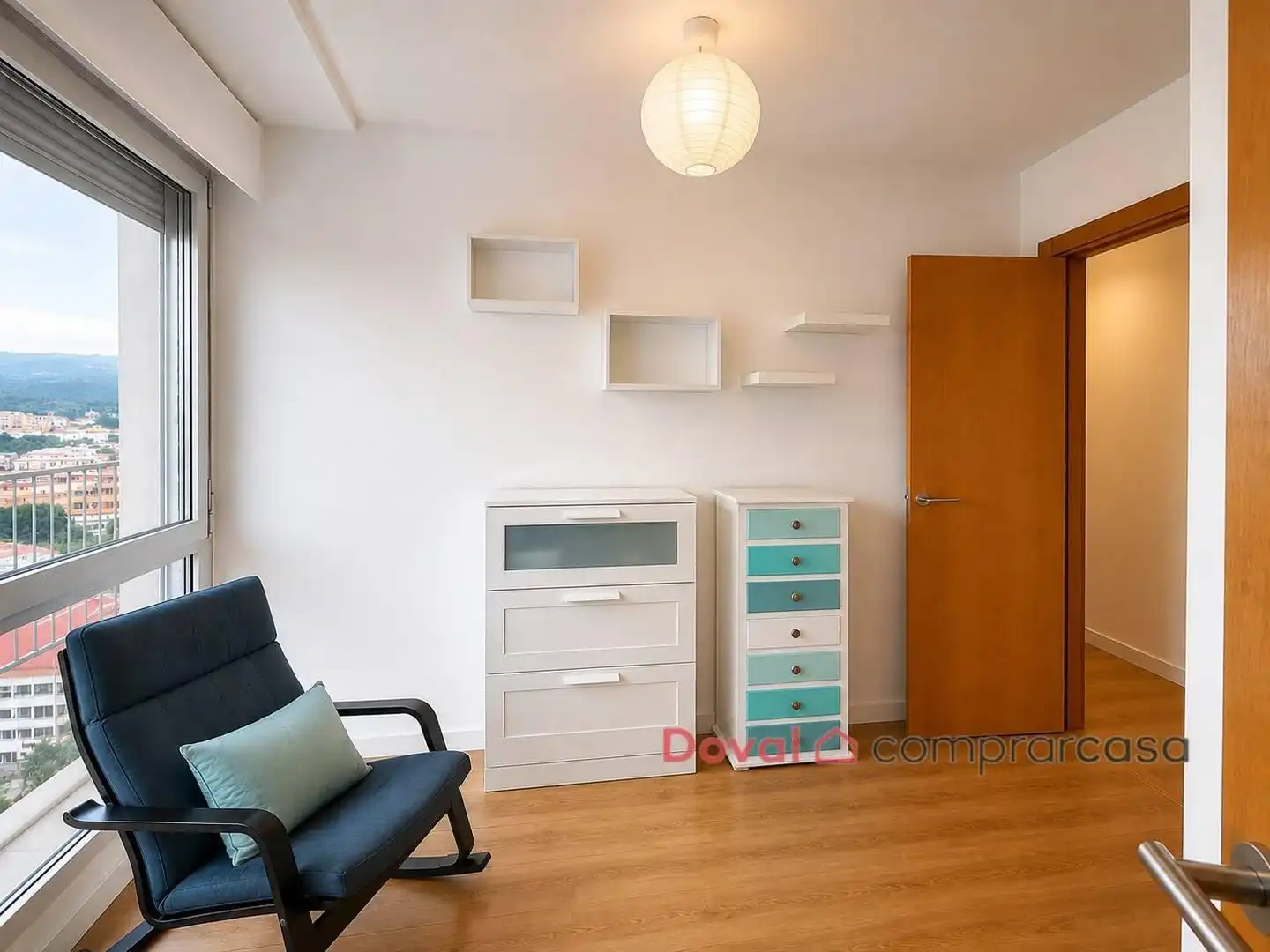 Schlafzimmer von Dachboden zur Miete in O Porriño   mit Heizung und Möbliert