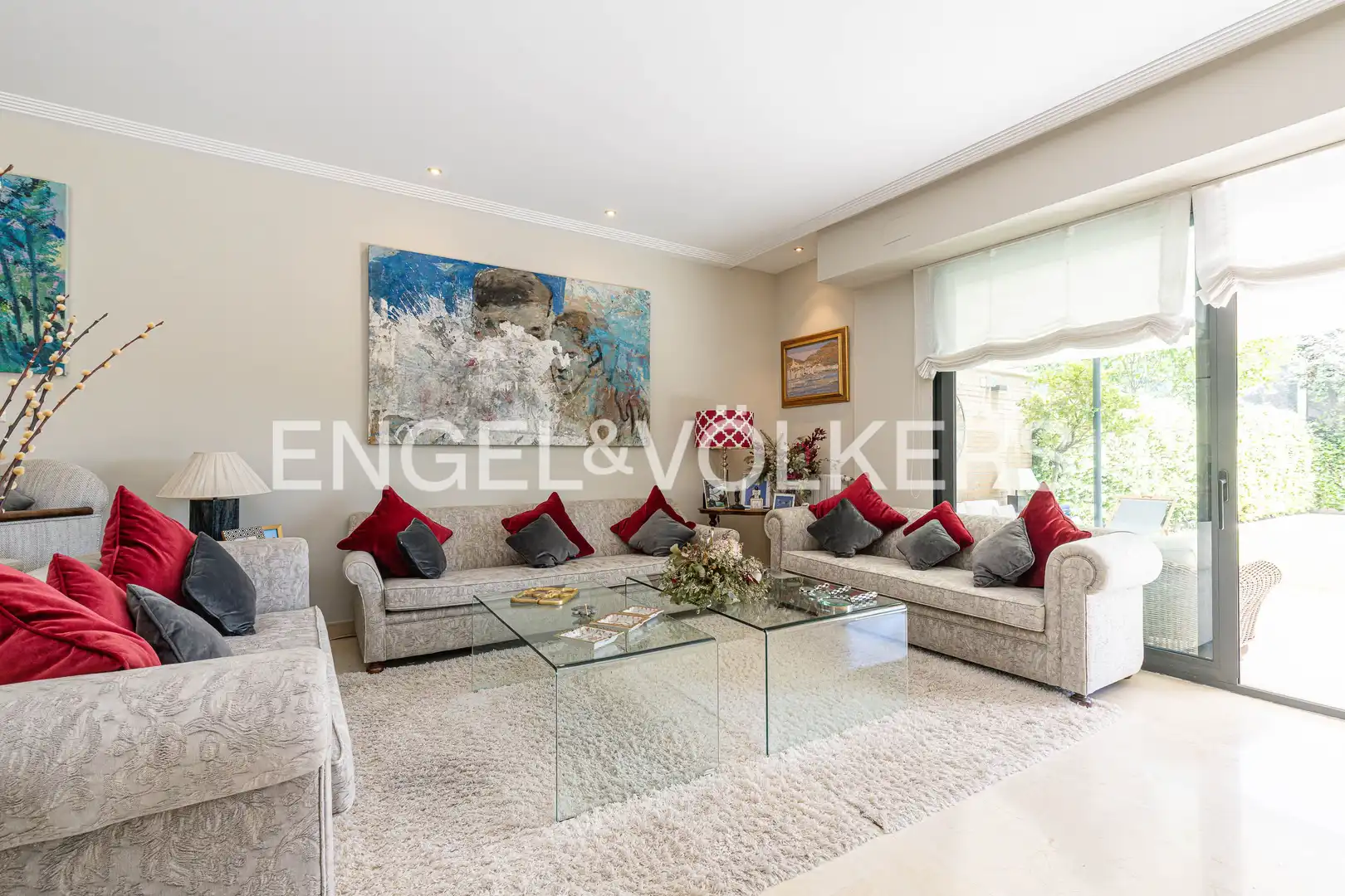Sala de estar de Casa o chalet en venta en Madrid con Aire acondicionado, Calefacción y Jardín privado