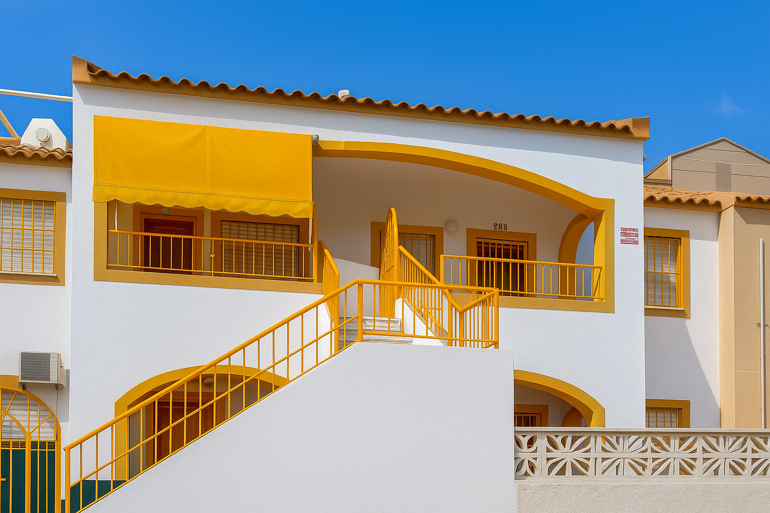 Exterior view of Flat for sale in Torrevieja  with Heating, Private garden and Terrace