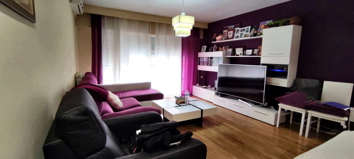 Sala d'estar de Casa adosada en venda en  Albacete Capital amb Aire condicionat, Calefacció i Parquet