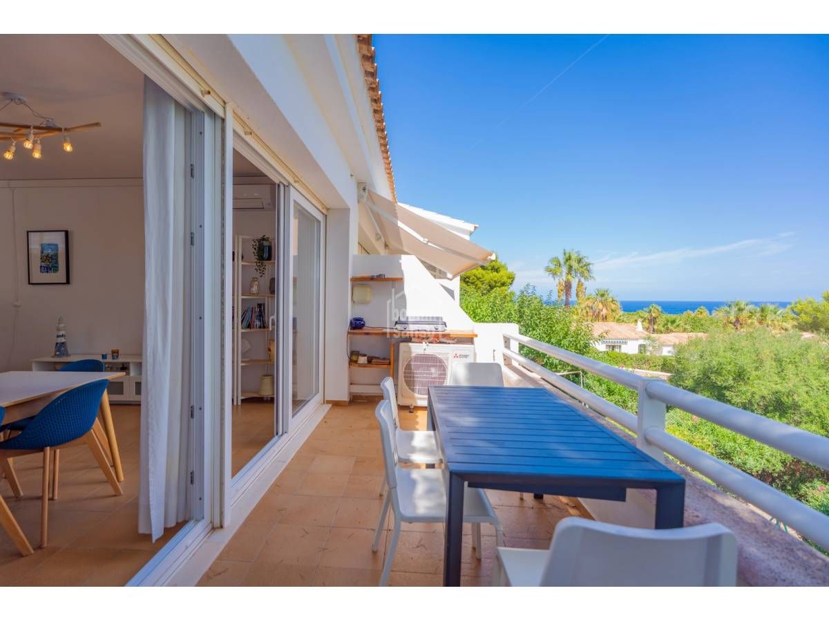 Exterior view of Apartment for sale in Es Mercadal  with Terrace and Furnished