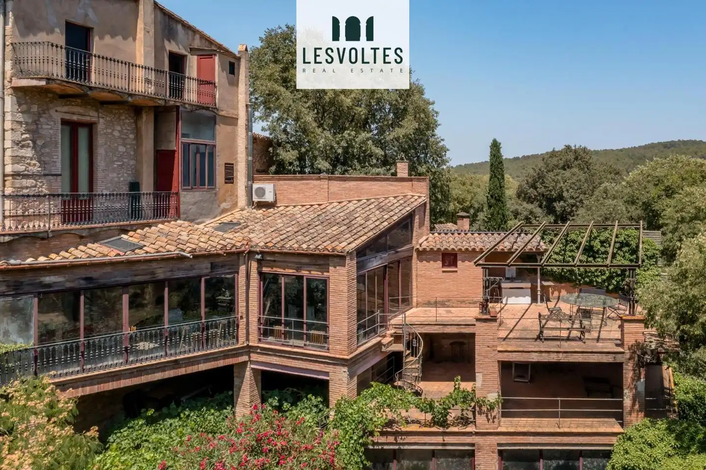 Vista exterior de Casa o chalet en venta en Sant Martí Vell con Aire acondicionado, Calefacción y Jardín privado