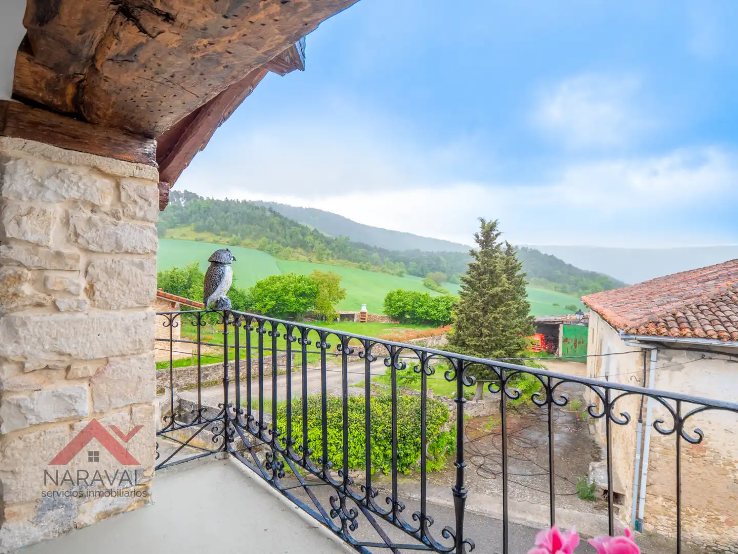 Terrassa de Casa o xalet en venda en Valdegovia / Gaubea amb Calefacció, Jardí privat i Terrassa