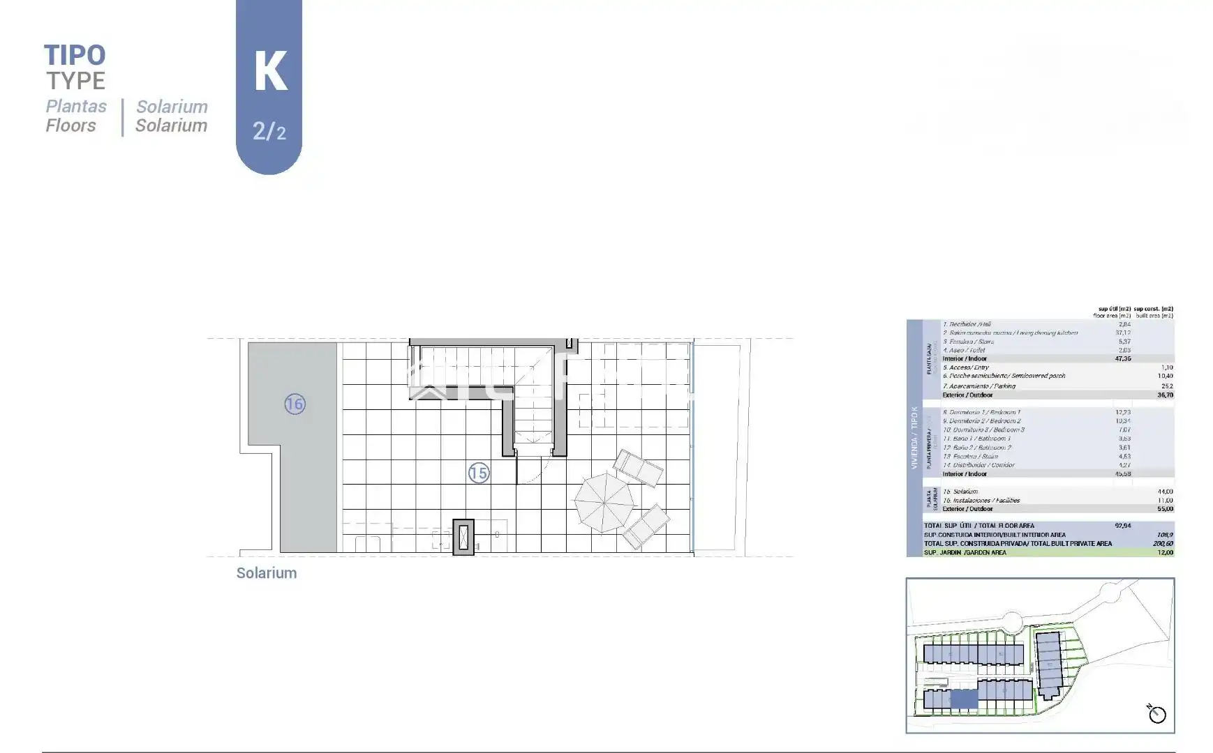 Bungalow con terraza en venta en Pueblo Español - Coveta Fumá, imagen 13