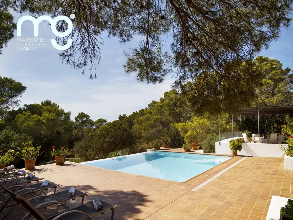 Swimming pool of Country homes for sale in Andratx  with Air Conditioner, Heating and Private garden