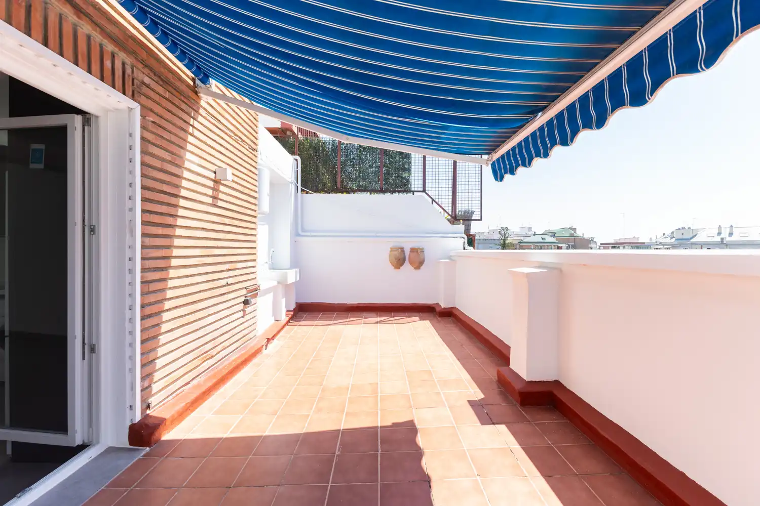 Terraza de Ático de alquiler en Valencia con Aire acondicionado, Calefacción y Terraza