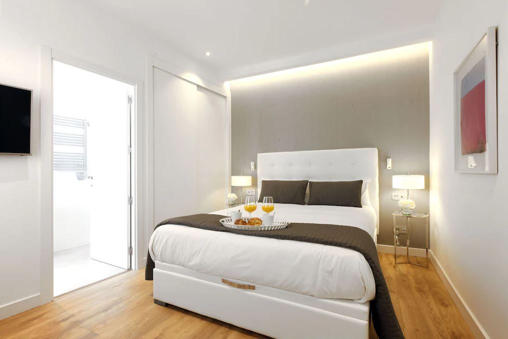 Bedroom of Flat to rent in Marbella  with Air Conditioner, Furnished and Pets allowed