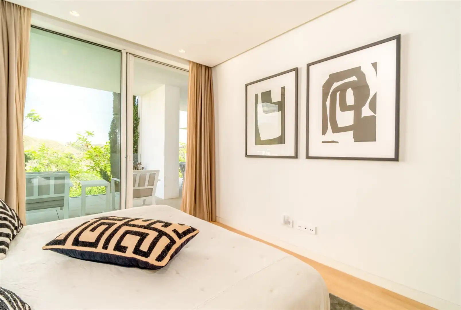 Habitación de Apartamento de alquiler en Ojén con Aire acondicionado, Calefacción y Terraza