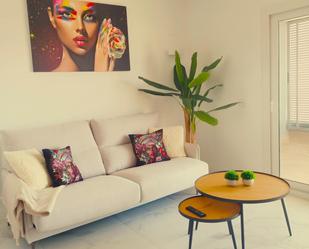 Living room of Apartment to rent in Torrevieja  with Air Conditioner, Private garden and Terrace