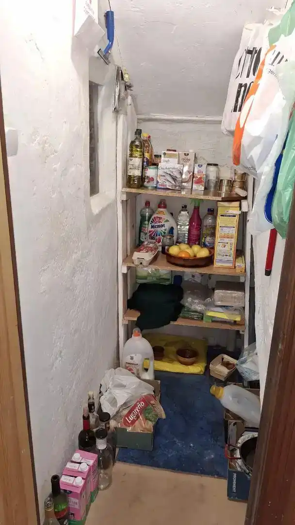 Cuina de Finca rústica en venda en Palacios de la Sierra amb Moblat, Rentadora i TV