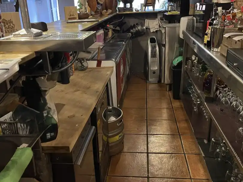 Cocina de Local en traspaso en Barcelona con Aire acondicionado y Amueblado