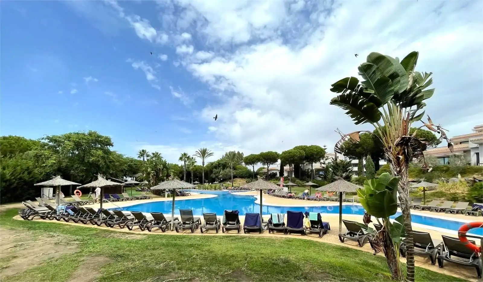 Garten von Wohnungen zum Verkauf in Cartaya mit Klimaanlage, Heizung und Terrasse