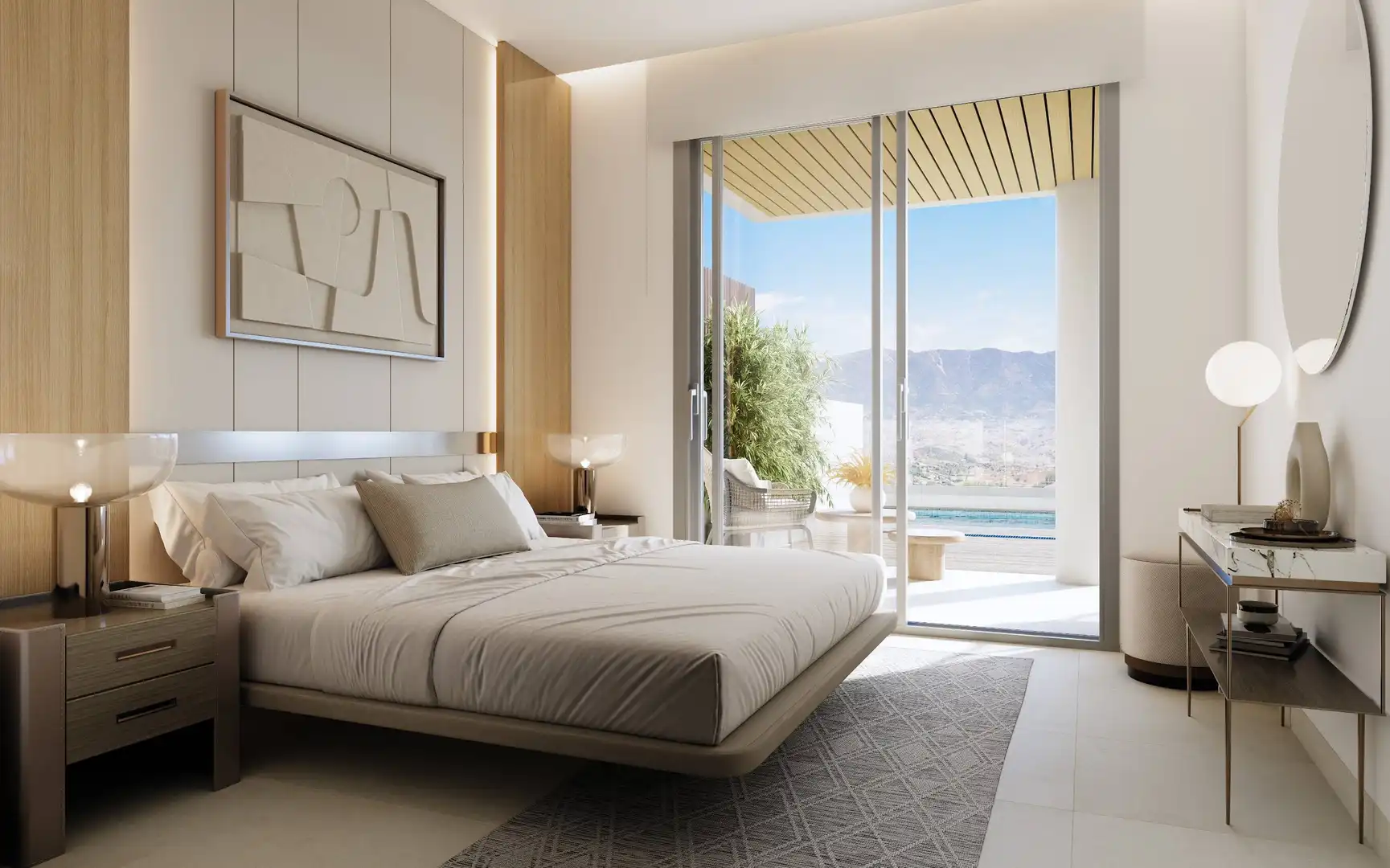 Habitación de Apartamento en venta en Mijas con Aire acondicionado, Calefacción y Terraza