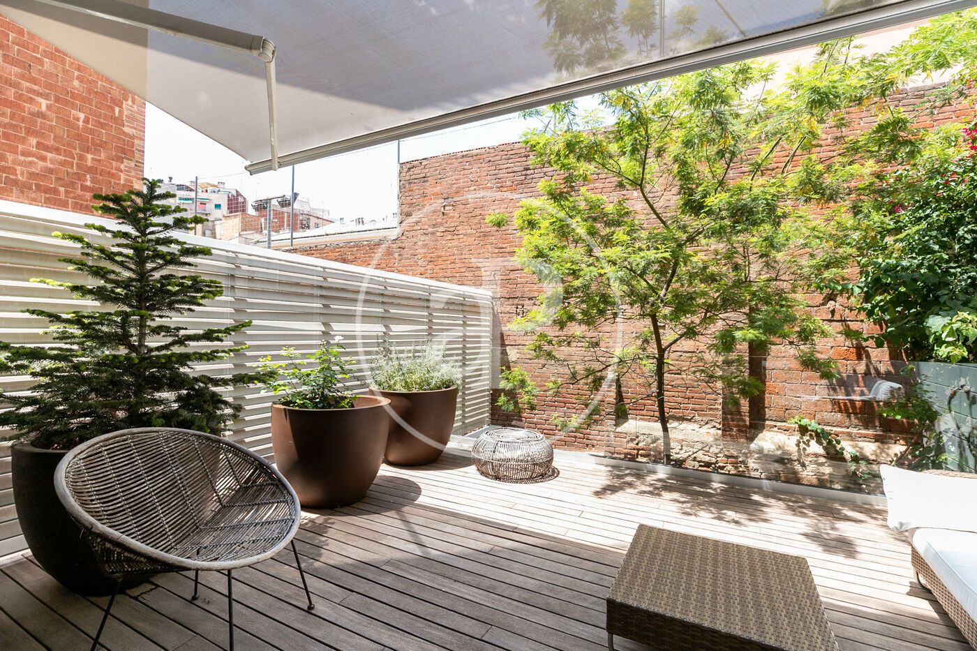 Terrace of House or chalet for sale in  Barcelona Capital  with Air Conditioner, Heating and Private garden