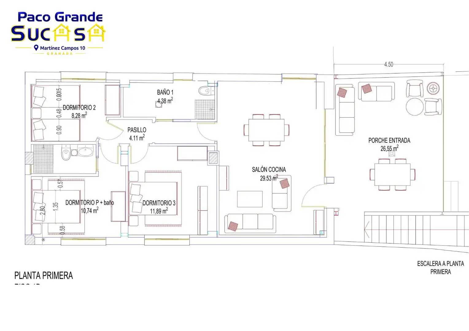 Wohnung zum Verkauf in Gualchos mit Klimaanlage, Heizung und Privatgarten