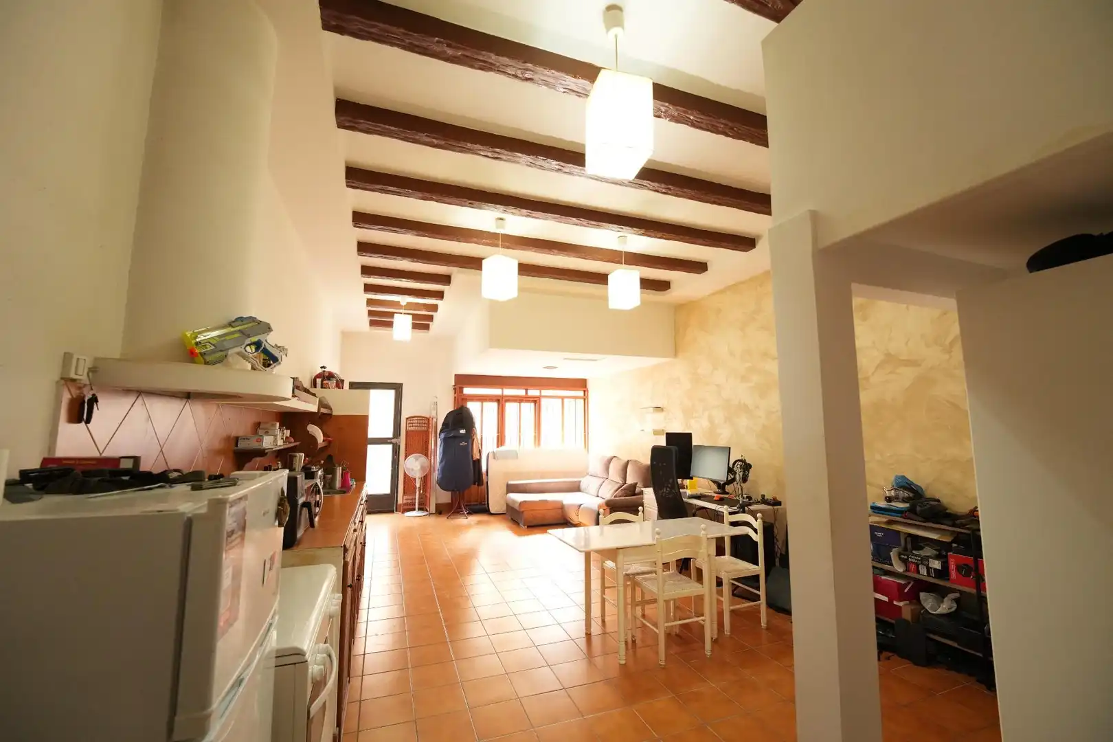 Sala de estar de Planta baja en venta en Murcia con Amueblado