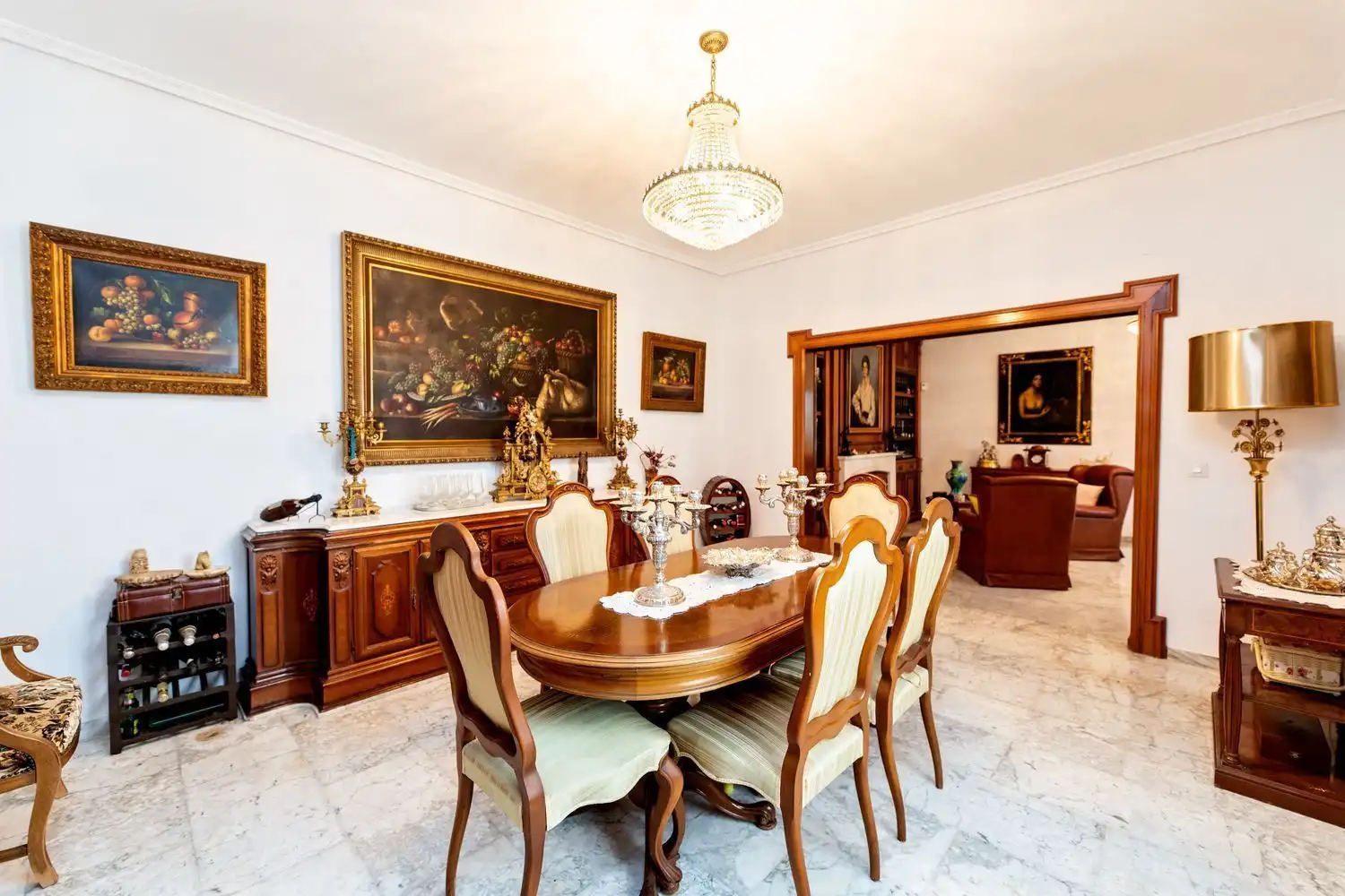 Dining room of Houses for sale in Córdoba  with Air Conditioner, Private garden and Terrace