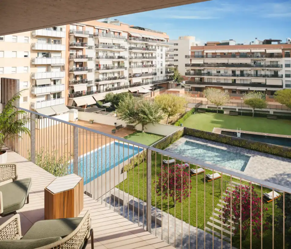 Pis d'obra nova amb piscina en venda a Carrer Cantàbria 21, imagen 6