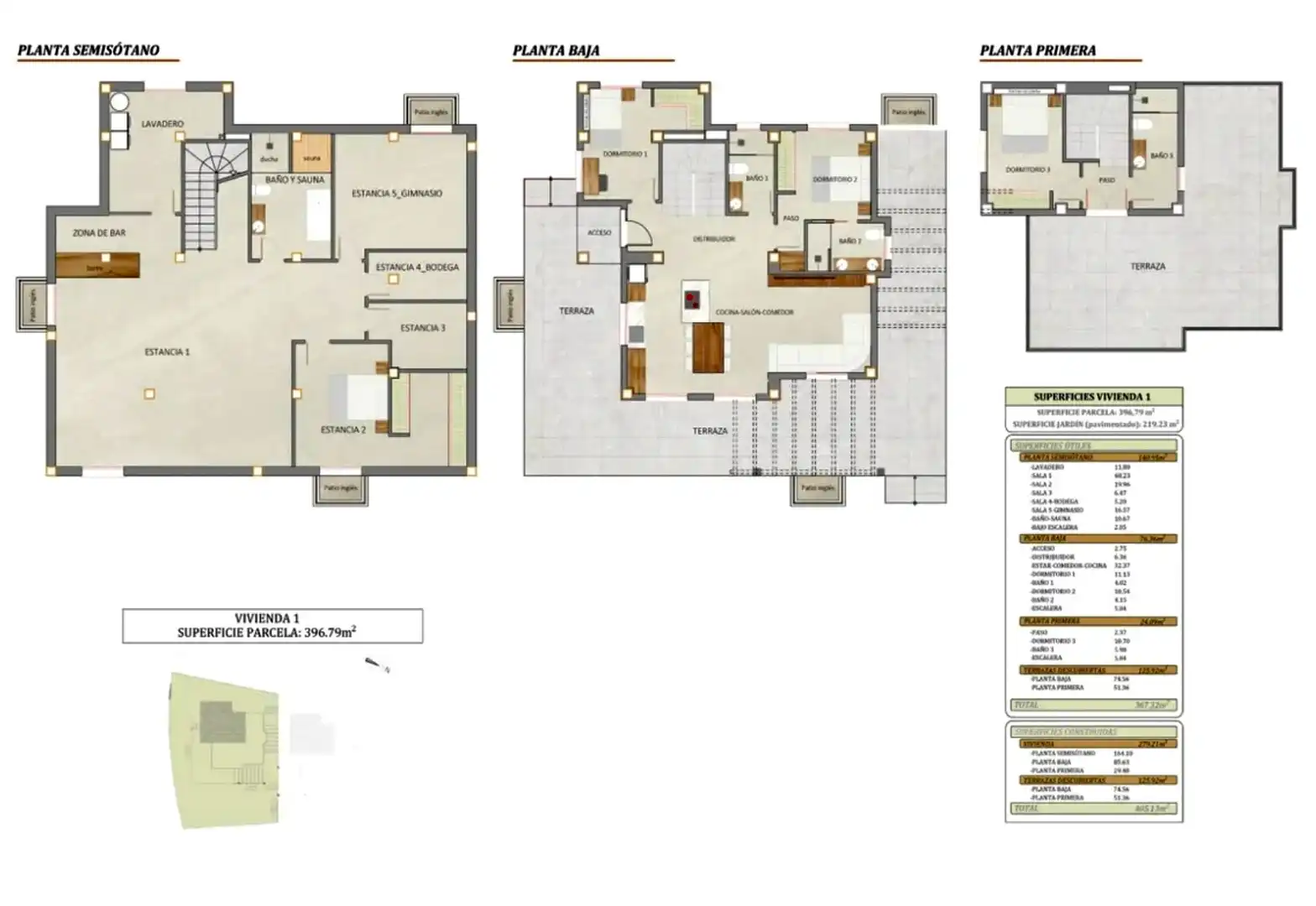 Villa mit Pool zum Verkauf in Pueblo Acantilado - Lanuza, imagen 18